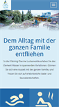 Mobile Screenshot of flaeming-therme.de